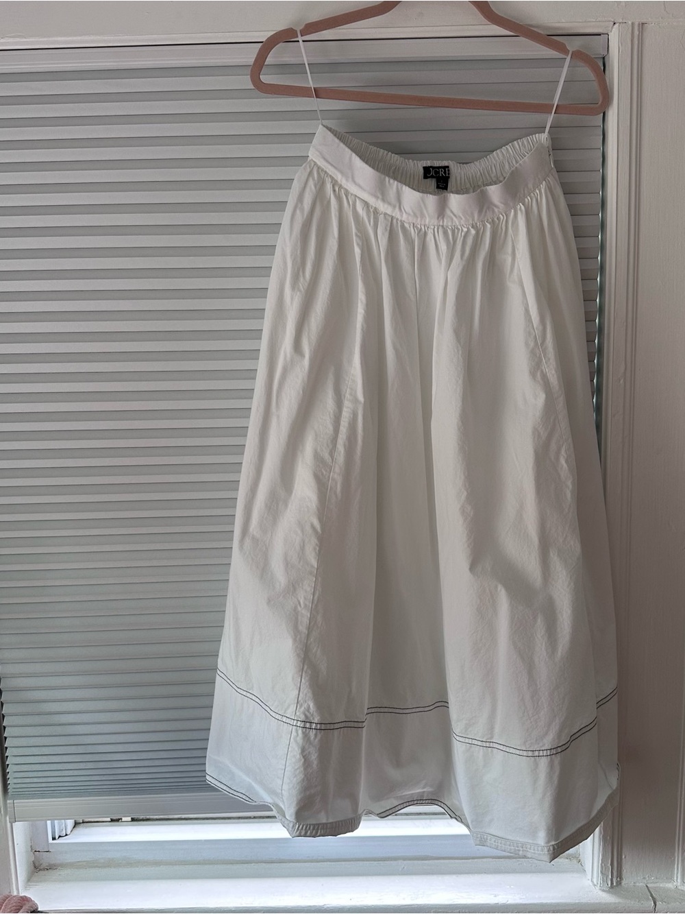 J. Crew poplin midi skirt - Picture 3 of 8